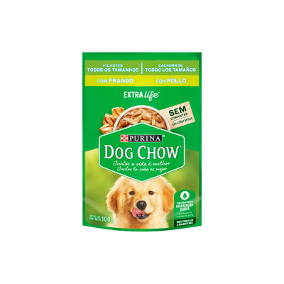 DOG CHOW SOBRE CACHORROS POLLO TODOS LOS TAMAÑOS 100GR