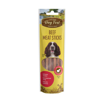 SNACK DOG FEST STICKS CARNE DE VACUNO