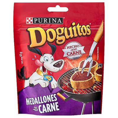 DOGUITOS MEDALLONES CARNE 65GR1