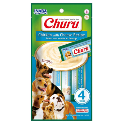 CHURU PERRO SABOR POLLO CON QUESO