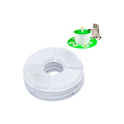 FILTRO REDONDO DE REPUESTO PARA FUENTE DE AGUA PARA MASCOTAS2