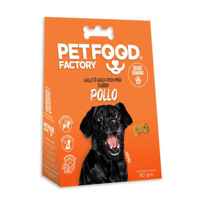 GALLETAS HORNEADA PARA PERROS ADULTOS RAZA PEQUEÑA SABOR POLLO PETFOOD