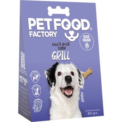 GALLETAS HORNEADA PARA PERROS ADULTOS SABOR GRILL PETFOOD