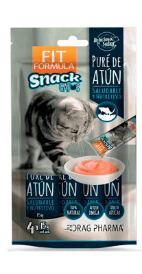 FIT FORMULA SNACK GATO PURE DE ATUN