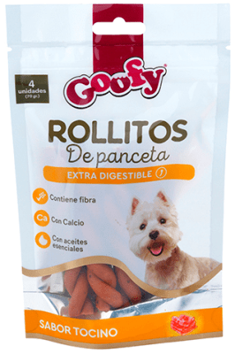 GOOFY ROLLITOS PANCETAS 4 UNID