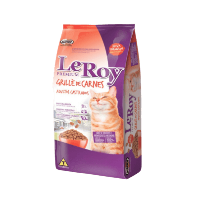 COMIDA DE GATO ADULTO CASTRADO MARCA LEROY