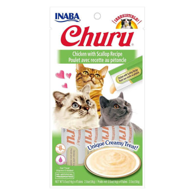 CHURU GATO SABOR POLLO Y OSTION