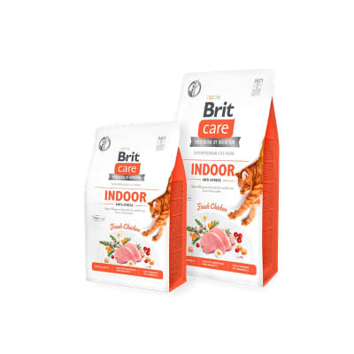 BRIT CARE GATO INDOOR ANTI STRESS 2KG (100908)