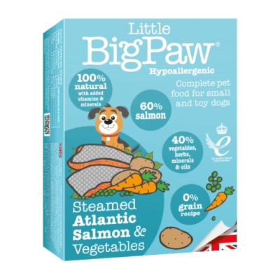 LITTLE BIGPAW PERRO SALMON DEL ATLANTICO Y VEGETALES 150GRS