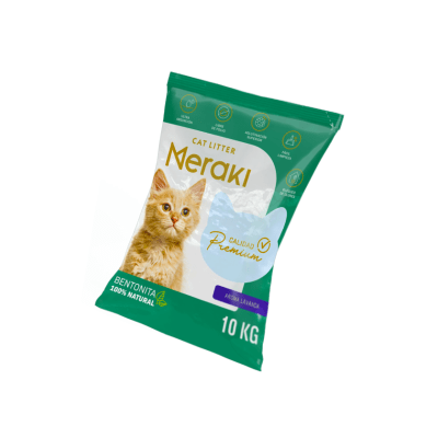 ARENA CAT LITTER MERAKI LAVANDA 1 UNIDAD DE