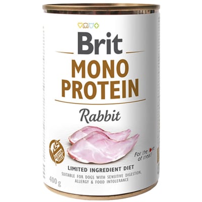 BRIT MONO PROTEIN RABBIT 400G (100581)