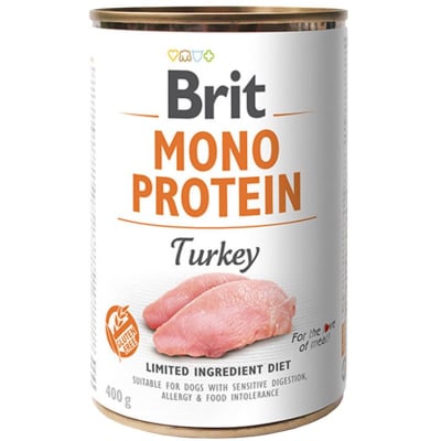 BRIT MONO PROTEIN TURKEY 400G (100588)