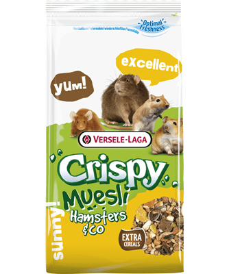 CRISPY MUESLI HAMSTER Y RATONES EXTRA CEREALES