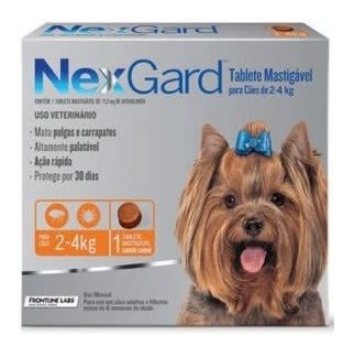 NEXGARD 2 - 4 KG 1 COMPRIMIDO1