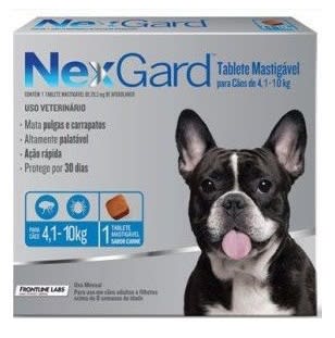NEXGARD 4.1 - 10 KG 1 COMPRIMIDO