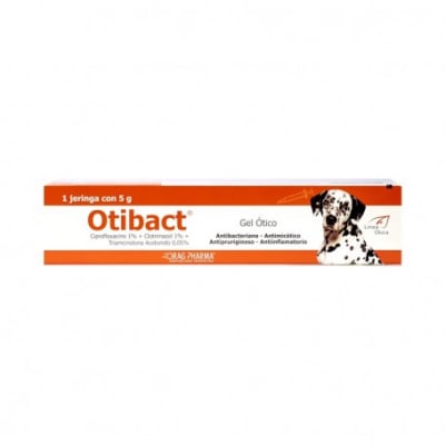 OTIBACT GEL OTICO 5GR1