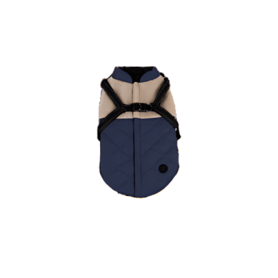PARKA CON ARNES OUTDOOR COLOR AZUL MARCA WONDER DOG1