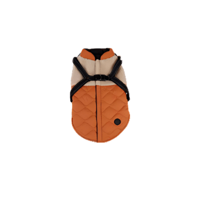 PARKA CON ARNES OUTDOOR COLOR NARANJA MARCA WONDER DOG1