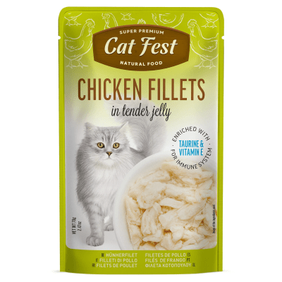 CAT FEST POUCH FILETE DE POLLO EN GELATINA1