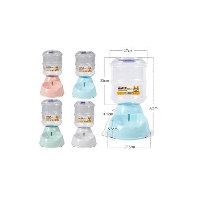 DISPENSADOR DE AGUA TIPO BIDON PARA PERROS Y GATOS ANIMAL LIFE2