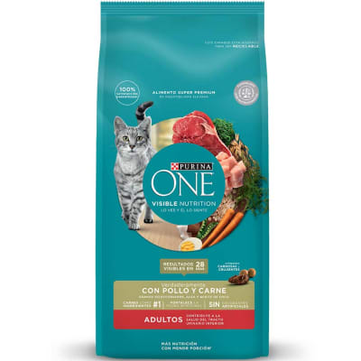 PURINA ONE GATO ADULTO SABOR POLLO Y CARNE