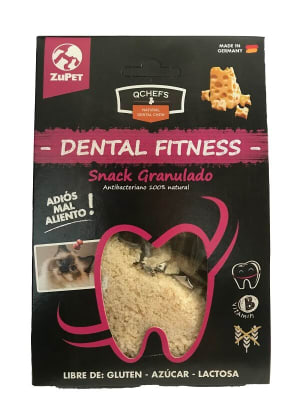 QCHEFS SNACK DENTAL GRANULADO GATO 80GRS