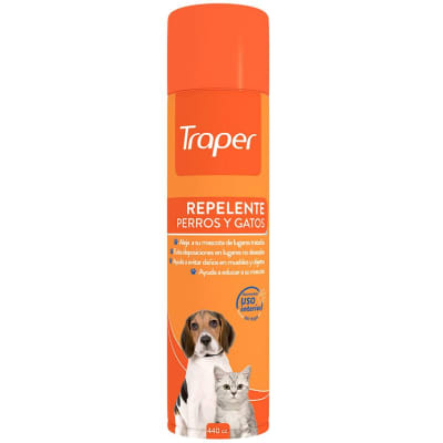 REPELENTE PERROS Y GATOS 440CC TRAPER1