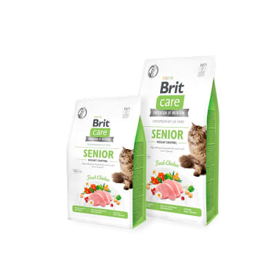 BRIT CARE GATO SENIOR WEIGHT CONTROL 7KG