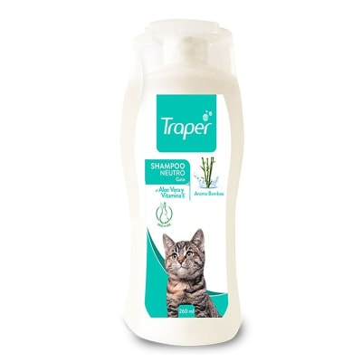 SHAMPOO GATO NEUTRO 260 ML TRAPER