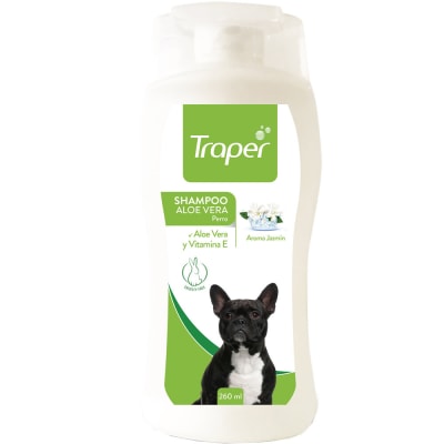 SHAMPOO PERRO ALOE VERA 260 ML TRAPER1