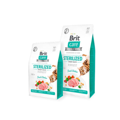 BRIT CARE GATO STERILIZED URINARY HEALTH 2KG (100898)