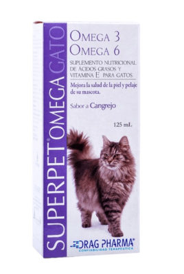 SUPERPET OMEGA GATO 125ML SOLUCION ORAL