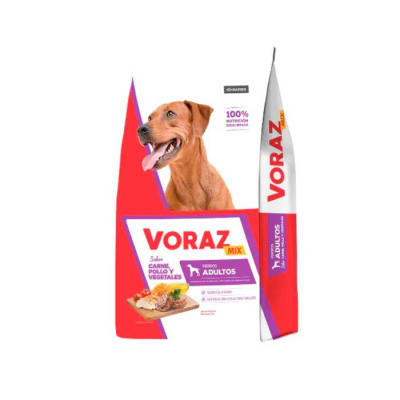 VORAZ MIX ADULTO CARNE, POLLO Y VEGETALES1