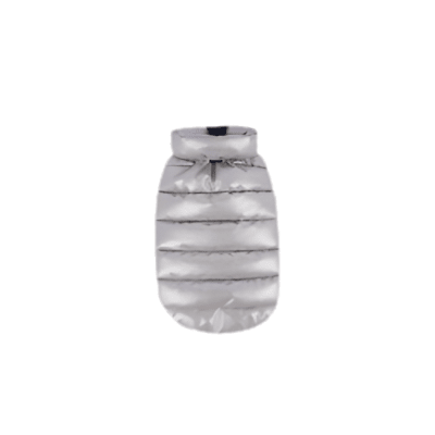 PARKA GOLDEN DOG PLATA A PRUEBA DE AGUA MARCA WONDER DOG