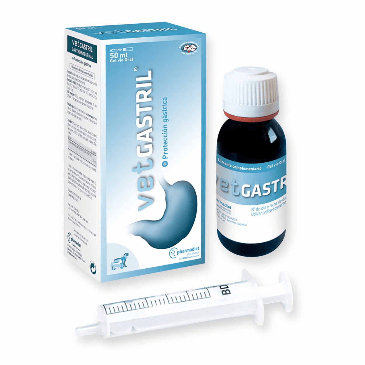 VETGASTRIL GEL VIA ORAL PARA PERROS Y GATOS | Clínica Veterinaria Mundo ...