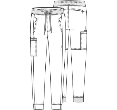 Pantalón Varón Negro CK004A