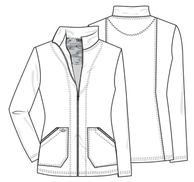 Chaqueta Negro DK302