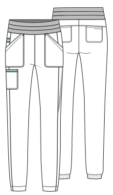 Pantalón Jogger Negro WW011
