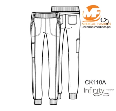 Pantalón Jogger Plomo CK110A