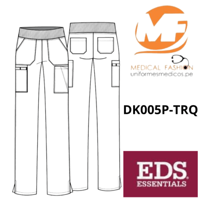 Pantalón Petite de mujer Turquoise DK005P-TRQ