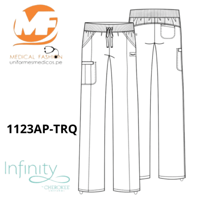 Pantalón de Mujer Petite 1123AP-TRQ