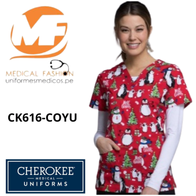 Chaqueta Estampada de Mujer CK616-COYU