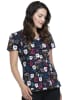 ChaquetaDama Estampada DK7002