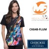 Chaqueta Estampada de Mujer CK648-FLUM1