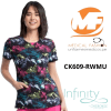 Round Neck Top Rainbow Mountains CK6091