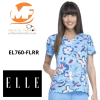 Chaqueta estampada mujer  EL760-FLRR1