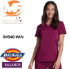 V-Neck Top in Wine DK9401