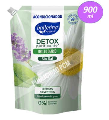 ACONDICIONADOR BALLERINA DETOX HIERBA ACONDICIONADOR BALLERINA DETOX HIERBA