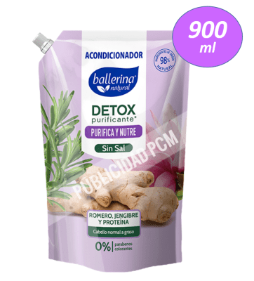 ACONDICIONADOR BALLERINA DETOX ROMERO ACONDICIONADOR BALLERINA DETOX ROMERO