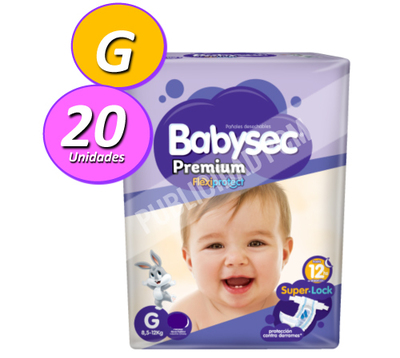 PAÑAL BABYSEC PREMIUM G PAÑAL BABYSEC PREMIUM G
